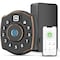 Wrightmaster 5 in 1 Corded Aluminum Smart Lock Deadbolt with App Biometric, IC Card, Keyless Entry Door Lock wit ZR-F501B - alternate 1
