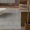 Homeroots 5' X 7' Cream and Beige Striped Distressed Indoor Outdoor Area Rug 558728 - alternate 6