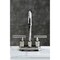 Kingston Brass Double-Handle 4" Centerset Bar Faucet, Polished Nickel KB8496CML - alternate 2
