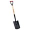 Corona Tools Garden Spade Shovel, 15-Gauge, 30 in. Wood D-Grip Handle SS 29010 - alternate 1