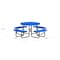 Leisure Craft Round Portable Picnic Table, Blue, 46 in L T46ROP-BLUE - alternate 7