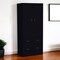 Homeroots 71" Black Two Door Two Drawer Combo Dresser 552278 - alternate 5