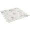 Daltile Uptown Glass 1in Hexagon Mosaic, 16.92 SQFT Per Carton, 18PK UP251HEXMS1P - alternate 5