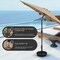 Simple Deluxe 9' Patio Umbrella Outdoor Table Market Yard Umbrella with Push Button Tilt/Crank, 8 Sturdy Ribs for LGBRLA9TAN - alternate 2