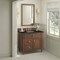 James Martin Vanities Lorelai 36" Single Vanity, Mid-Century Walnut, w/ 3 CM Phantome Eclos Top 424-V36-WLT-3PHT - alternate 7