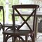 Flash Furniture Advantage Walnut X-Back Chair, PK2 X-BACK-W-2 - alternate 5