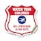 Signmission Pool Safety Shield Sign Attention Watch, 18 inch X 18 inch, Vinyl Decal, 2PK SHI-D-2PACK-18-430 - alternate 1