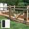 Edendirect 4 ft. x 50 ft. 19-Gauge Black Vinyl Coated Welded Wire Fence ED-W2286P160459 - alternate 5