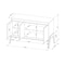 Manhattan Comfort Gales 48.5 Sideboard in Off-White SB-62676-OW - alternate 10
