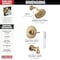 Delta Trinsic Monitor 14 Series H2OKinetic Tub & Shower Trim T14459-CZ - alternate 5