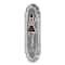 Homeroots 12" X 4" Gray and Brown Womens Room Metal Wall Decor 483333 - alternate 5
