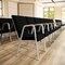 Flash Furniture Black Fabric Stackable Church Chair with Arms XU-DG-60156-BK-GG - alternate 3