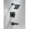 Delta Pivotal Monitor 17 Series H2OKinetic Tub and Shower Trim T17499-BL - alternate 2