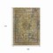 Homeroots 9' X 12' Artichoke Green And Denim Blue Medallion Washable Indoor Outdoor Area Rug 616044 - alternate 8