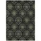 Homeroots 8' X 10' Green Gray And Charcoal Medallion Washable Indoor Outdoor Area Rug 587707 - alternate 5