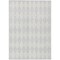 Homeroots 8' X 10' Silver And Ivory Geometric Washable Indoor Outdoor Area Rug 577112 - alternate 5