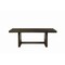 Homeroots 80" Walnut Wood Trestle Base Dining Table 631274 - alternate 6