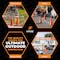 Xpose Safety 28 Inch Multipurpose PVC Orange Traffic Cones with 10 lb base OTC28-10L-1-X - alternate 5