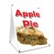 Signmission Apple Pie, 24 Inch x 18 Inch A-frame Yard Sign, Plastic Sign SBC-1824-Apple Pie - alternate 1