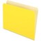 Pendaflex FOLDER, LTR, STRT, SGL, 11PT, YW, 100PK 152YEL - alternate 2
