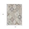 Homeroots 10' X 14' Ivory Gold And Gray Southwestern Washable Indoor Outdoor Area Rug 632274 - alternate 5