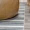 Jonathan Y Fawning Two-Tone Striped Classic Low-Pile Machine-Washable Cream/Dark Gray 3 ft. x 5 ft. Area Rug WSH304A-3 - alternate 5