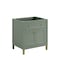 James Martin Vanities Chicago 30 in. Single Vanity, Smokey Celadon, w/ 3 CM Victorian Silver Silestone Top 503-V30-SC-3VSL - alternate 3