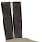 Homeroots Seven Piece Gray Dining Set with Six Chairs 366215 - alternate 2