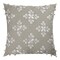 Homeroots 20" Beige and Ivory Throw Pillow with Embroidery 534310 - alternate 5
