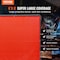 Vevor Welding Screen with Frame 6' x 8' Welding Curtain Screen on 4 Wheels Red XU-2311 - alternate 3