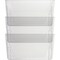 Lorell Wall File Pockets 14.8" Height x 13.1" Width x 4.3" Depth Clear, PK3 60001 - alternate 1