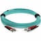 Add-On This Is A 2M St (Male) To St (Male) Aqua Duplex Riser-Rated Fiber ADD-ST-ST-2M5OM3 - alternate 4