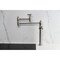 Kingston Brass Deck Mount Pot Filler Faucet with Knurled Handle, Brushed Nickel KS3708RKX - alternate 5