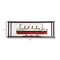 Homeroots 39in Dark Brown Glass Standard Display Stand 364366 - alternate 5