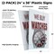 Signmission We Buy Watches, Plastic Signs Only 24 Inch x 36 Inch, Corrugated Plastic, 2PK CSB-2436-2PACK-We Buy Watches - alternate 2