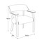 Office Star Collection: Traditional Traditional Guest Chair, Ox Blood Seat, Ox Blood Back, 24 1/2" W 24-1/2" L TV230-JT4 - alternate 3