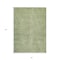 Homeroots 8' X 10' Artichoke Green And Ivory Abstract Washable Indoor Outdoor Area Rug 596983 - alternate 5