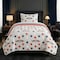 Lavish Home 2-Piece Twin Quilt Set Twin Bedspread and Pillow Sham with Patriotic Star Pattern, Stars/Stripes 66-002-PRT-ST - alternate 1