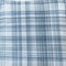 Homeroots 20" Blue Check Cotton Blend Throw Pillow With Embroidery 549442 - alternate 3