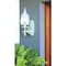 Homeroots White Glass Globe Wall Light 398579 - alternate 2