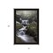 Homeroots Ricketts Waterfall Black Framed Print Wall Art 530010 - alternate 3