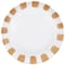Gibson Home Cottage Stripes 12 Piece Melamine Dinnerware Set in White and Multi 750123516M - alternate 6