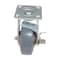 Vestil Rubber Swivel With Brake Caster 5 In. Diameter x 2 In. Width 661 Lb. Capacity Dark Gray/Gold CST-KSM-5X2MR-SWB - alternate 5
