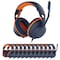 Delton Ascent Over-Ear Kids Learning Computer Headset 3.5mm Headphones with Microphone 20-Pack S35 - alternate 1
