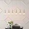 Jonathan Y Harlow 40.5" 6-Light Modern Contemporary Round Glass/Iron LED Linear Pendant, Nickel/Clear JYL1326A - alternate 5