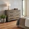 Homeroots 62" Brown Solid Wood Six Drawer Double Dresser 524537 - alternate 4