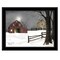 Homeroots Light in the Stable 7 Black Framed Print Wall Art 406304 - alternate 1