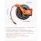 Vevor Retractable Air Hose Reel 50 FT x 3/4 Inch Air Hose Reel with Double Arm NTS-A20B - alternate 4