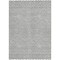 Homeroots 8' X 10' Gray And Ivory Chevron Washable Indoor Outdoor Area Rug 596270 - alternate 6