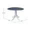 Whitewood Industries Extension Dining Tables, 45 in L, 38 in H, Parawood, 5 Piece Set K05-42DPT-C61-4 - alternate 3